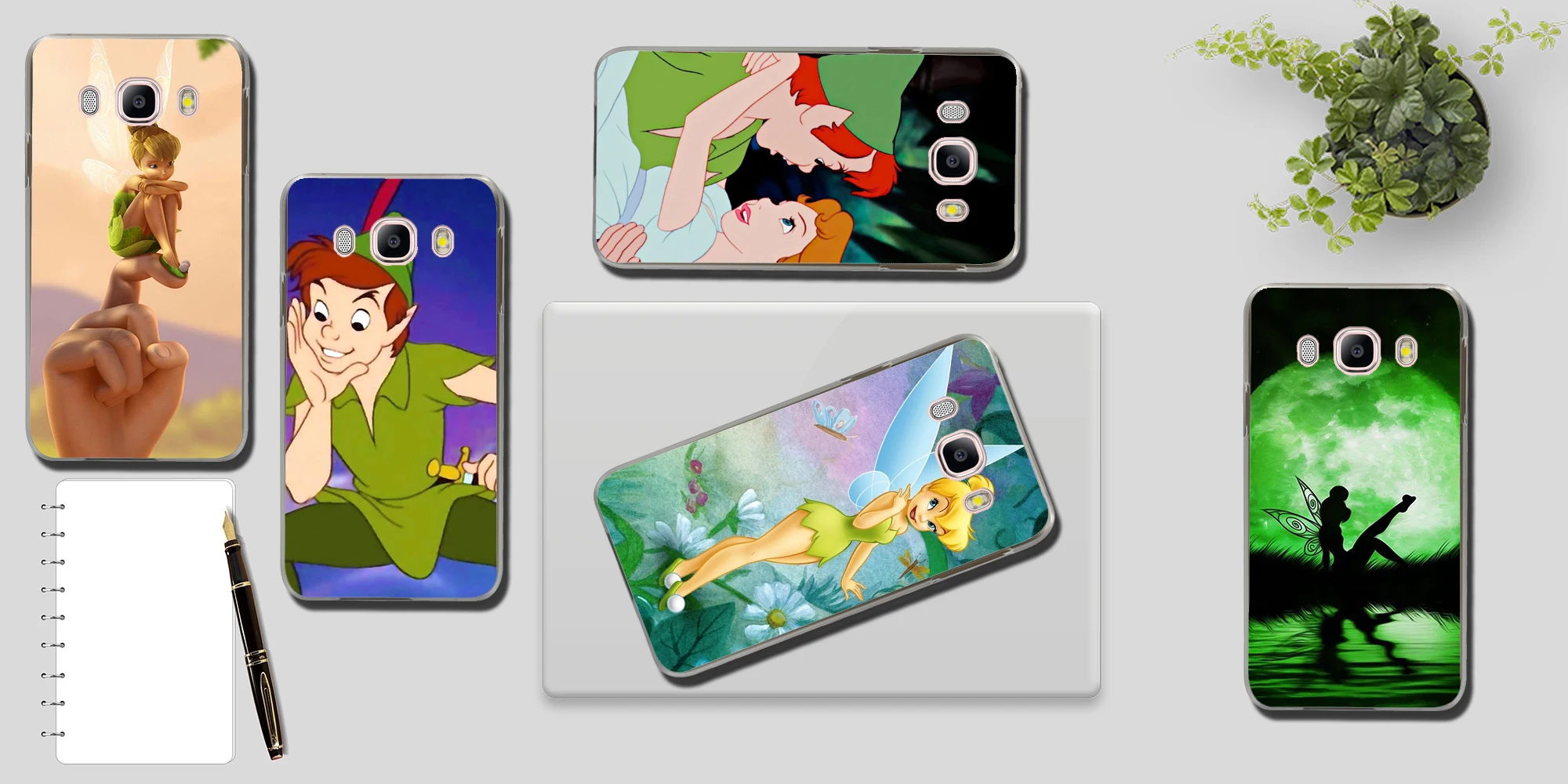 В стиле «Питер Пэн», Венди Tinkerbell чехол для телефона чехол для samsung Galaxy J8 J7 Duo J6 J5 J4 Plus J2 J3 Prime ЕС и США