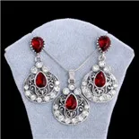 H: HYDE, Свадебные Ювелирные наборы, Parure Bijoux Femme, Розовый натуральный камень, розовые цветы, золотой цвет, ювелирные изделия, свадебные ювелирные наборы