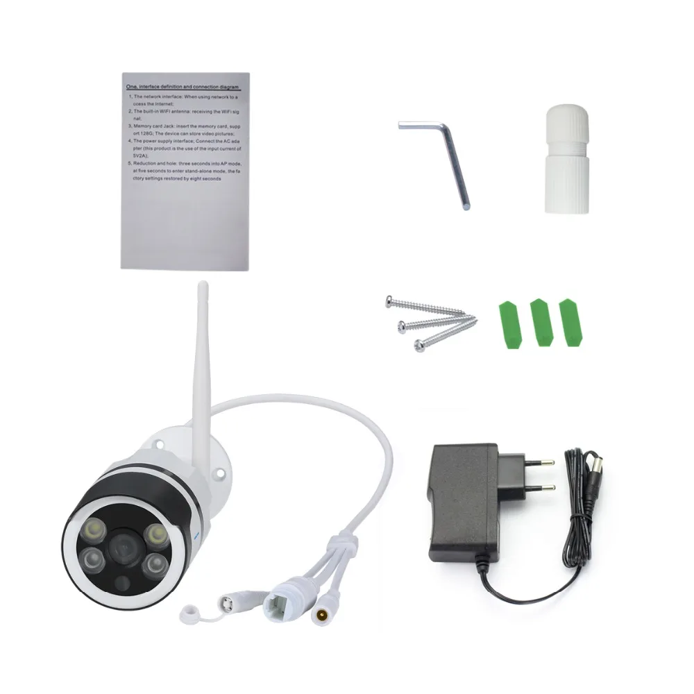 ESCAM QD190 HD 1080 P беспроводная Wi Fi ip камера наружная водостойкая видеонаблюдения