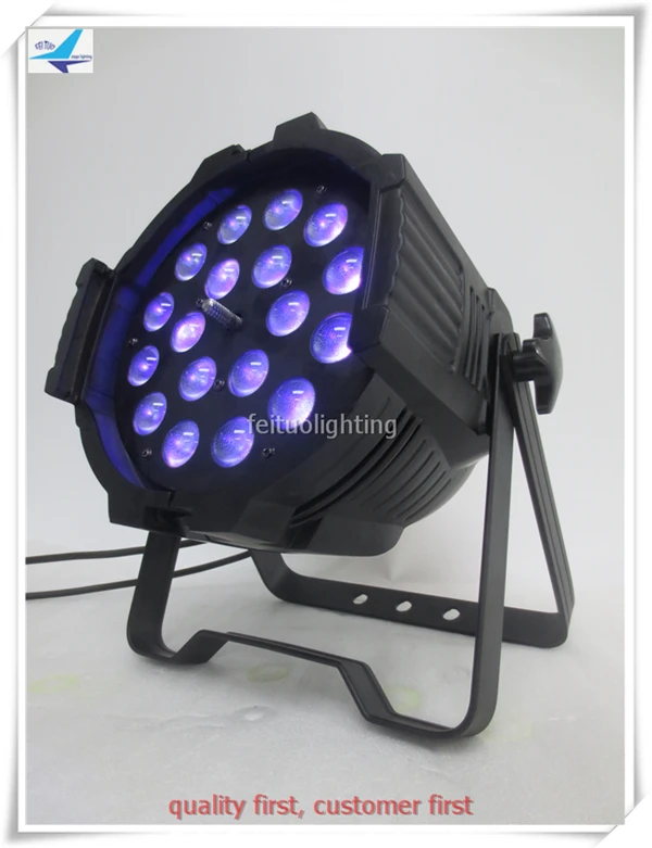 Бесплатная доставка 4 шт./лот светодиодные фонари 18X18 Вт rgbaw uv свет 6 в 1 led par zoom