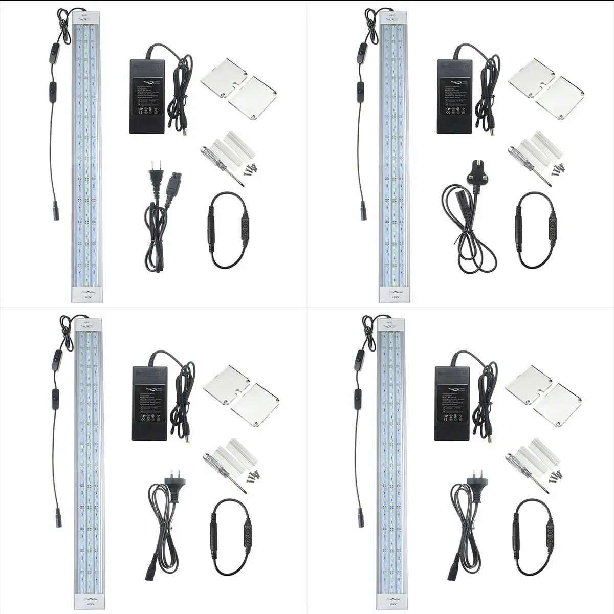 Chihiros стиль ada 60 см Светодиодная лампа для роста растений 5730 117smd 4600lm Серии Мини Короткие аквариума 8000k AC100-240V