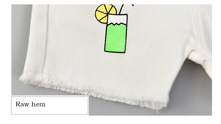 2019 летнее платье для маленьких девочек Шорты штаны детей из мультфильма