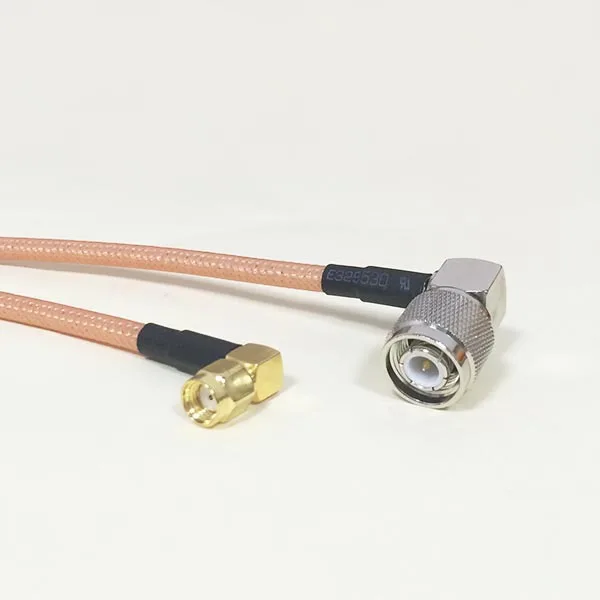Модем коаксиальный кабель TNC правый угол штекер переключатель RP-SMA разъем RG142 50 см