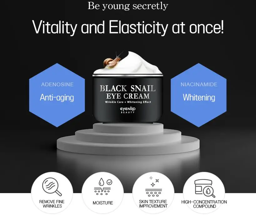 Набор для ухода за кожей лица с черной улиткой, увлажняющий крем для лица против морщин, сыворотка улитки, укрепляющий крем для глаз, корейская косметика