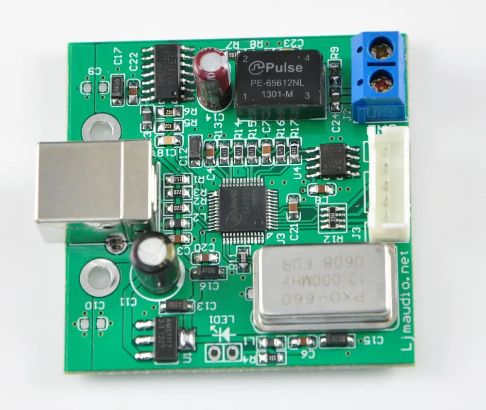 Сборки USB для SPDIF коаксиальный I2S TE7022 чип ЦАП поддерживает 24 бит 96K выборки