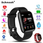 Смарт-часы Schnoah 2019 для мужчин и женщин, монитор сердечного ритма, кровяное давление, фитнес-часы, умные часы, спортивные часы для ios android