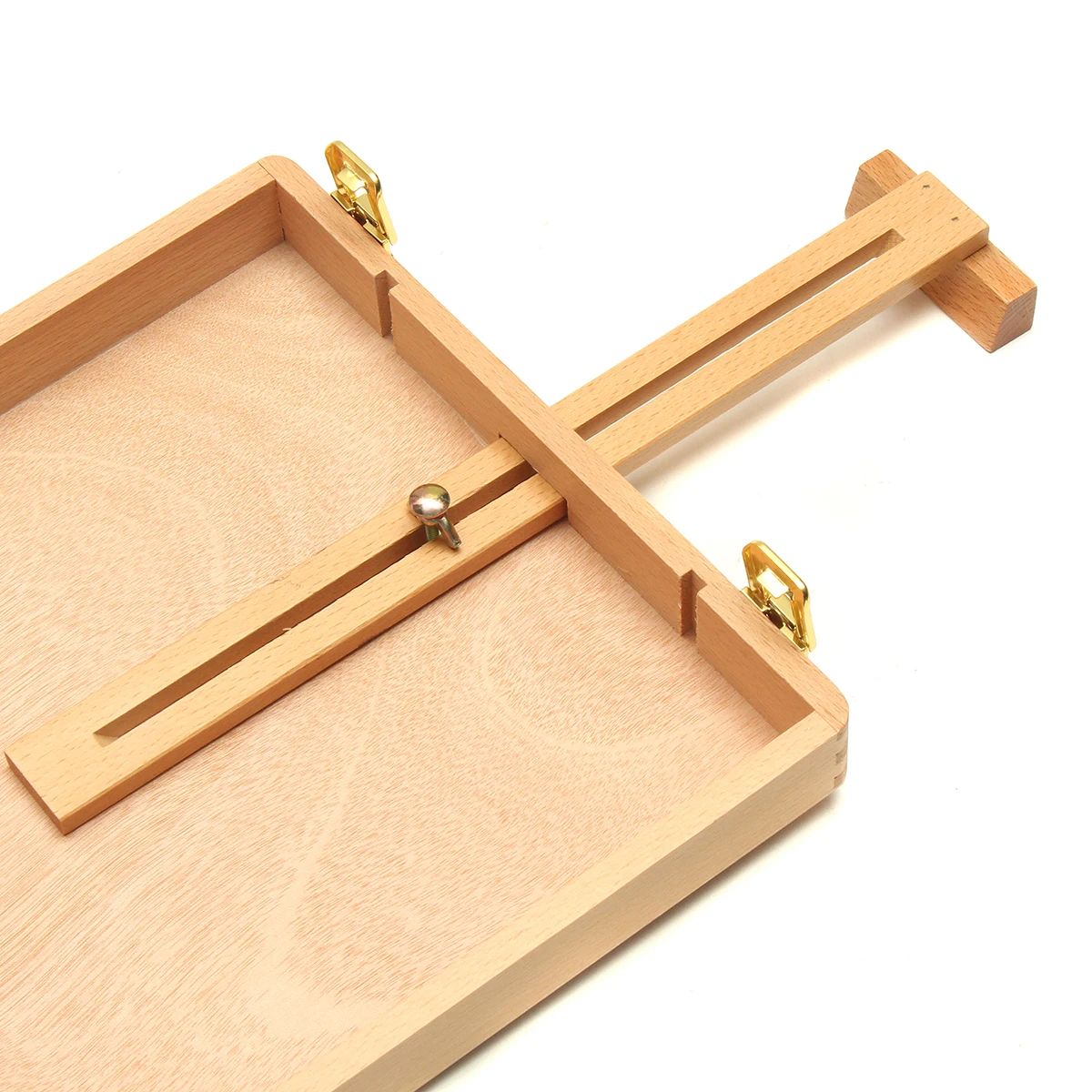 Портативный деревянный мольберт коробка для рисования Настольная