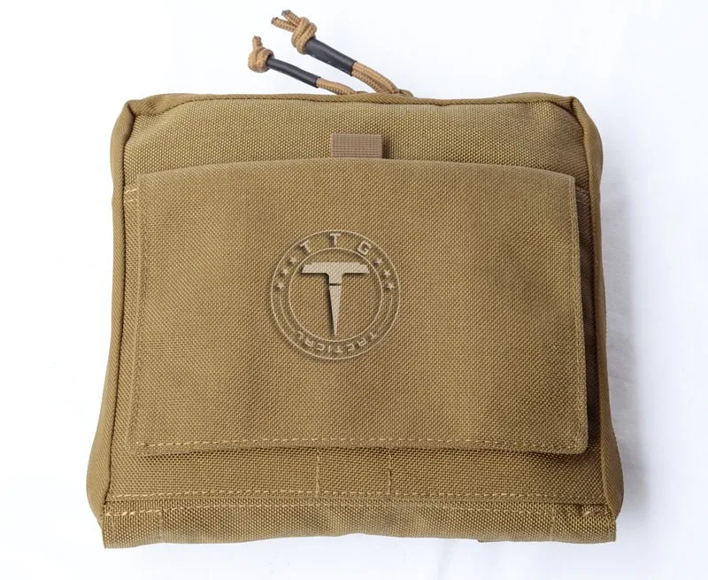TTGTACTICAL Тактический Admin Pouch EDC Molle Военная сумка-Органайзер сумка из 1000D нейлона