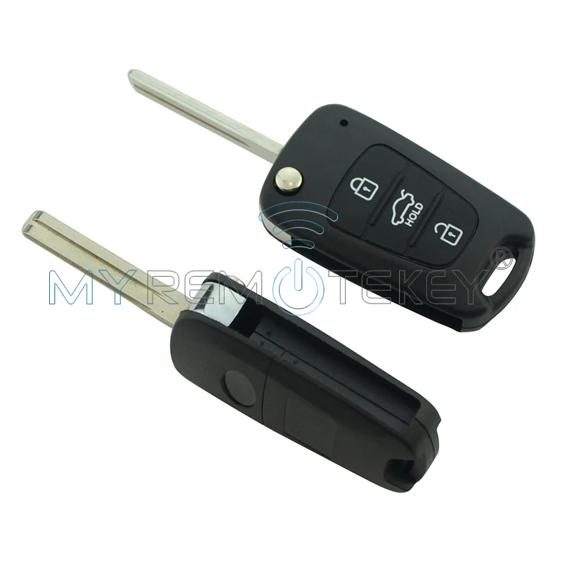 2 шт. Лучшая цена раскладной пульт дистанционного управления 3 кнопки с 46 чипом 434