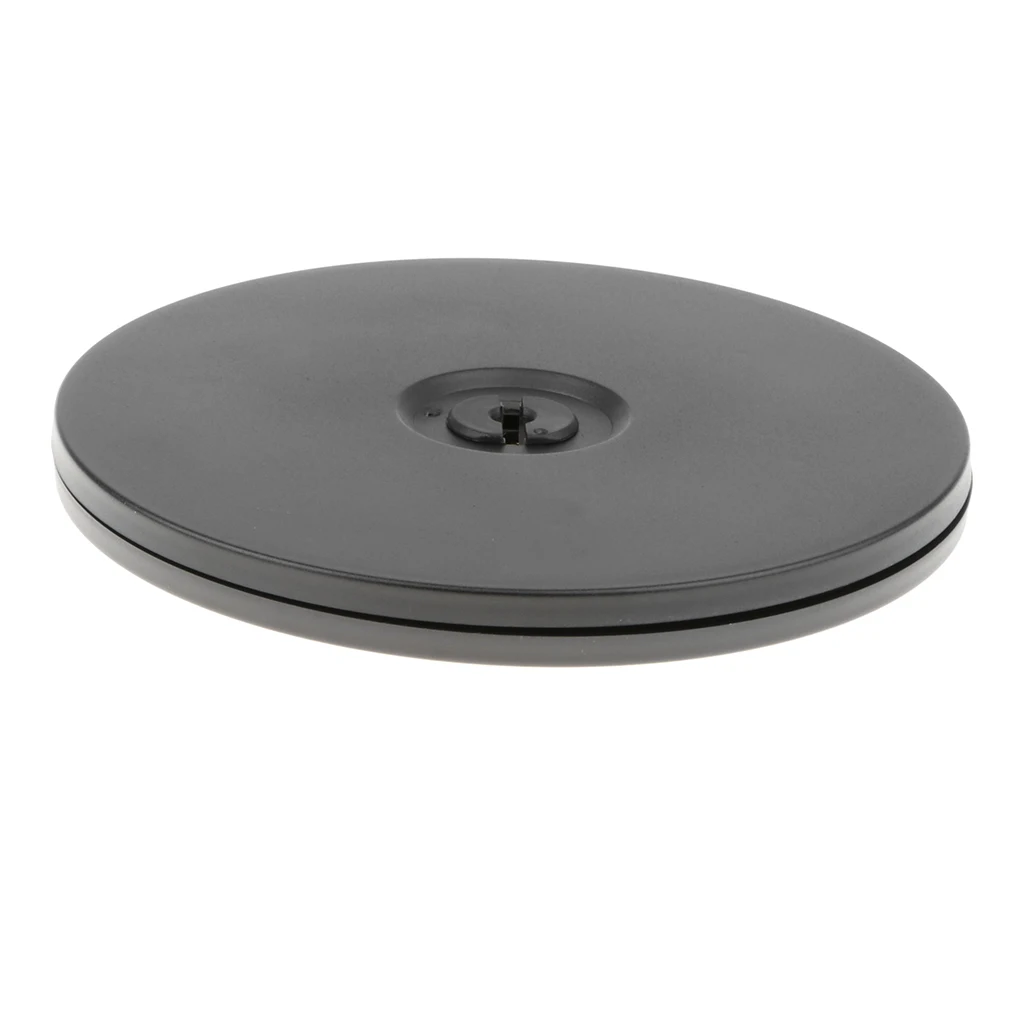 140mm Black Phenovo 3 ''поворотный стол акриловая вращающаяся витрина для дисплея ювелирных часов стекло антикварная Крафт Упаковка-прозрачная - Цвет: 140mm Black