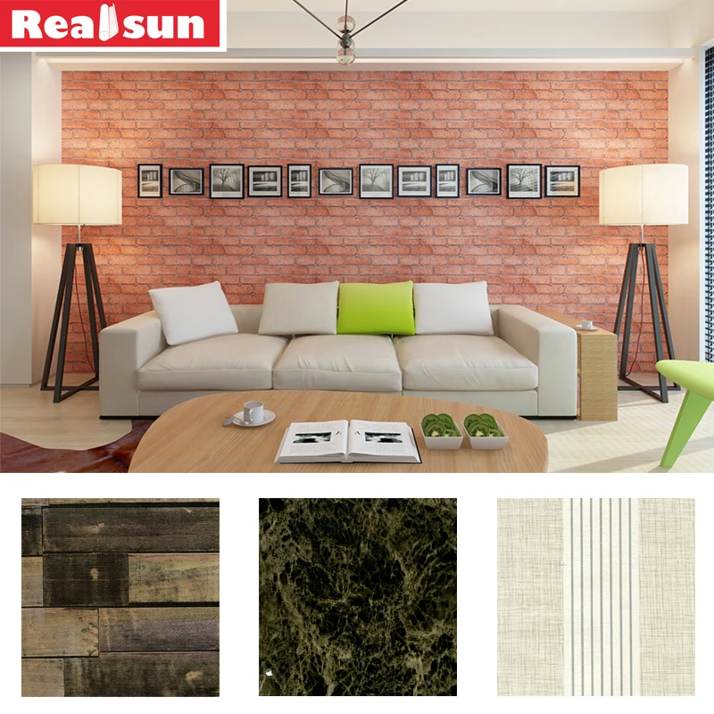 Современные настенные наклейки домашний декор водонепроницаемые обои из ПВХ