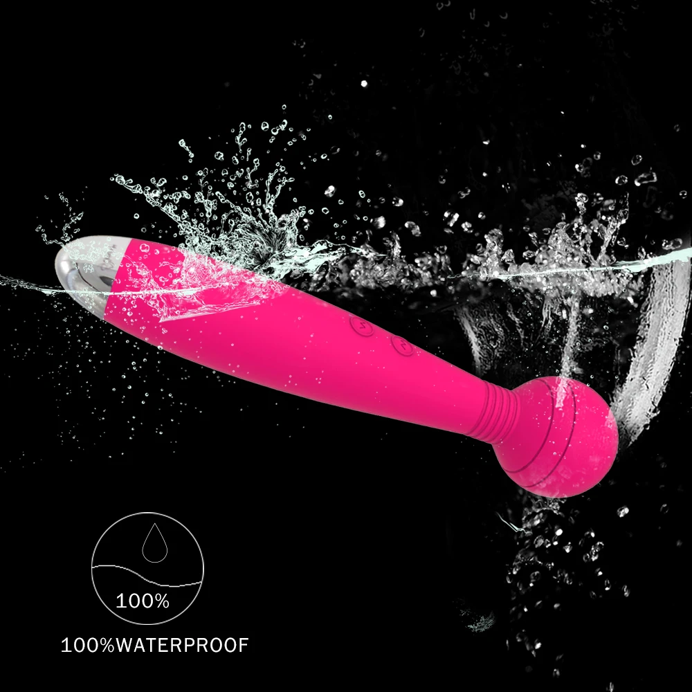 Мощные вибраторы для женщин Волшебная палочка массажер тела 10 скоростей