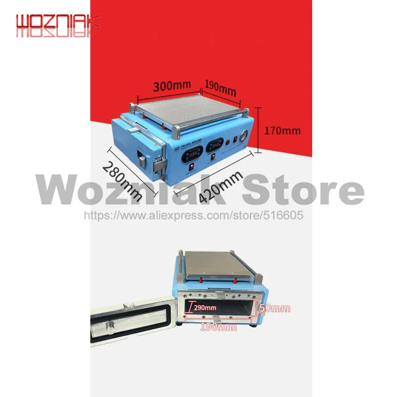 Новый встроенный компрессор 968C вакуумный насос жк экран отделение оса