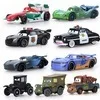 Disney Pixar Cars 2 3 Lightning Mcqueen Mater Jackson Storm Ramirez 1:55 литой автомобиль металлический сплав мальчик игрушки для детей подарок