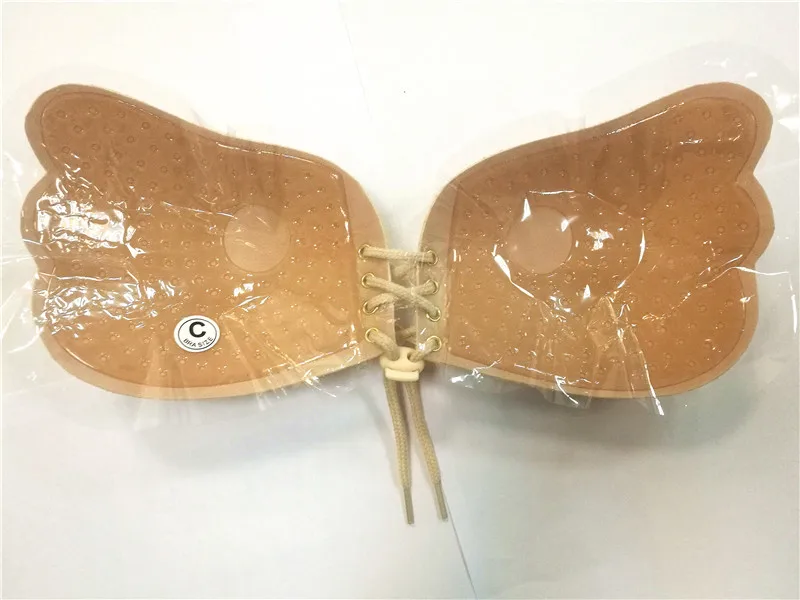 100 pcs Invisible Bra Strapless Bralette 1/2 Cup Party Wedding Women's Underwear Sexy Lingerie Female Seamless Temptation