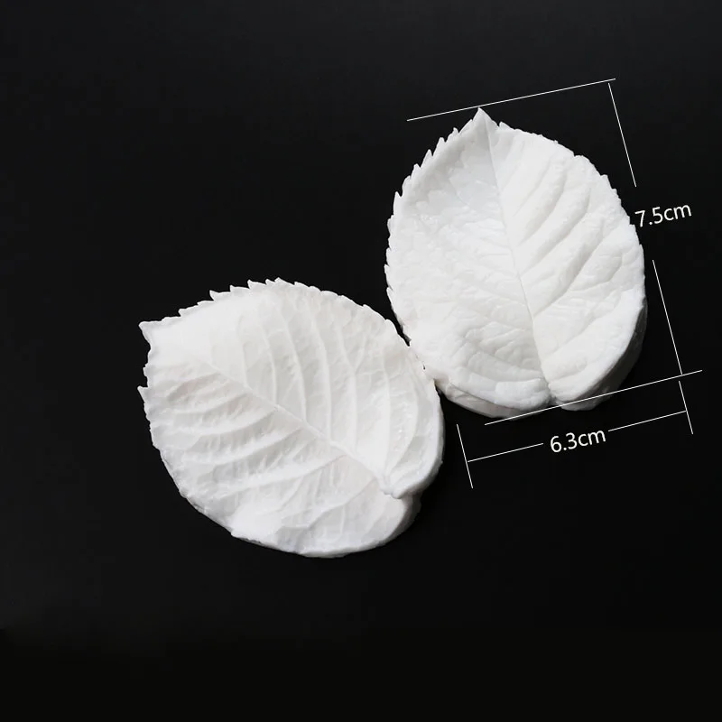 Силиконовая форма в форме листьев помадки сахарного цветка вен | Дом и сад