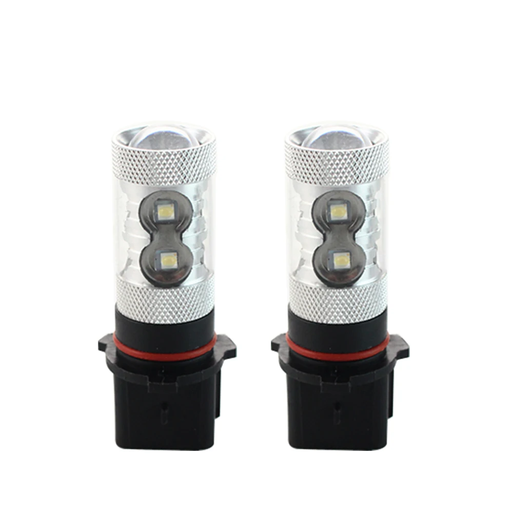 2 шт. Автомобильные светодиодные лампы P13W PSX26W 60 Вт с 2828 ЧИПАМИ 16led противотуманные