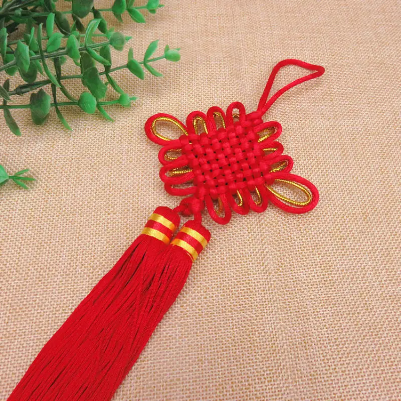 2 шт китайский узлы золотой проволоки двойной Ленточки DIY подвеска драгоценности домашний текстильный занавес Костюмы декоративный праздничный Craft Ленточки