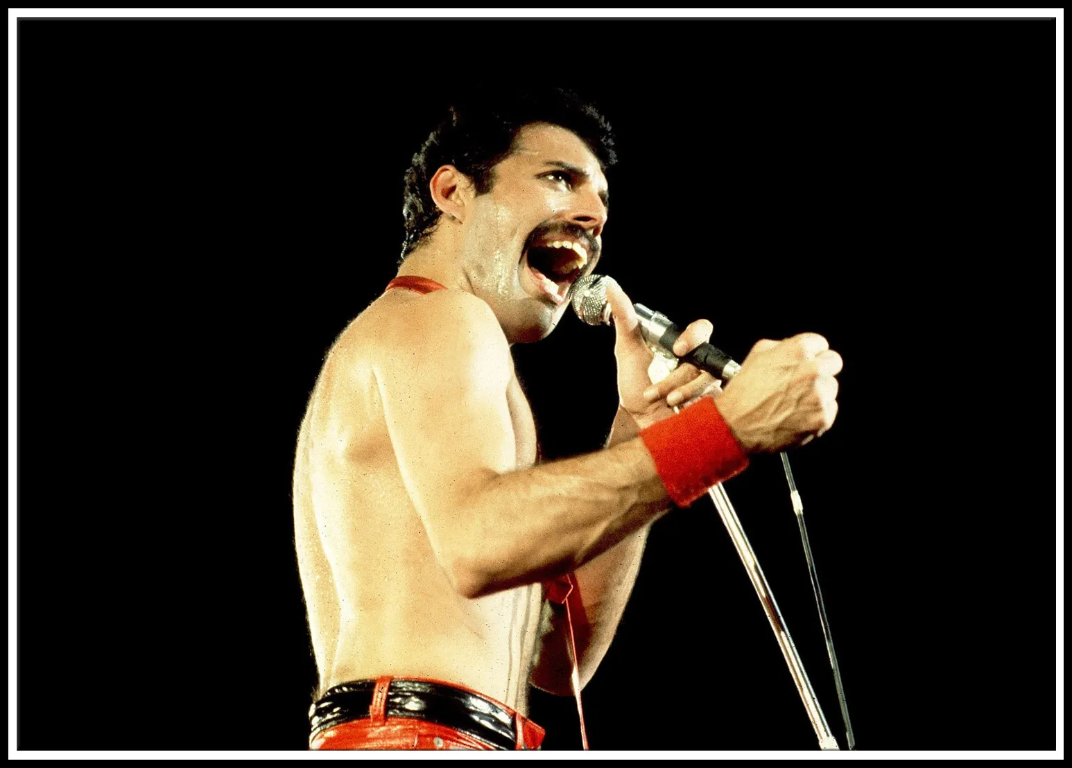 С группой Queen музыкальный плакат Меркьюри певица арт классического белого цвета с покрытием Плакаты дома номер Декор стены стикеры 2001 - Цвет: 20