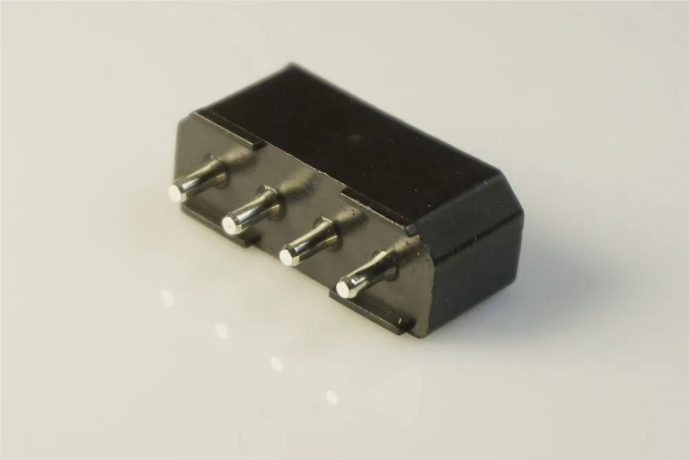 10 шт. 5,08 мм 4 Pin D форма вафли мужской контактный вертикальный PCB 8981 IDE 4 Pin D ATX/EPS разъем питания Черный твердый терминал