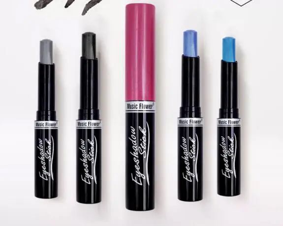 Музыкальный цветок 12 цветов тени для век карандаш девочек инструмент макияжа