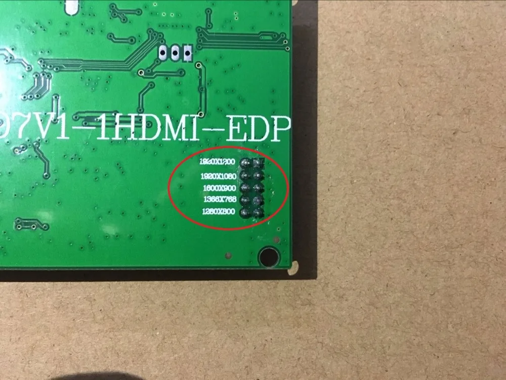 30PIN ЖК-дисплей драйвер платы PCB-800807V1 1HDMI EDP для разрешение экрана 1920*1200 1920*1080 1600*900 1366*768 1280*800
