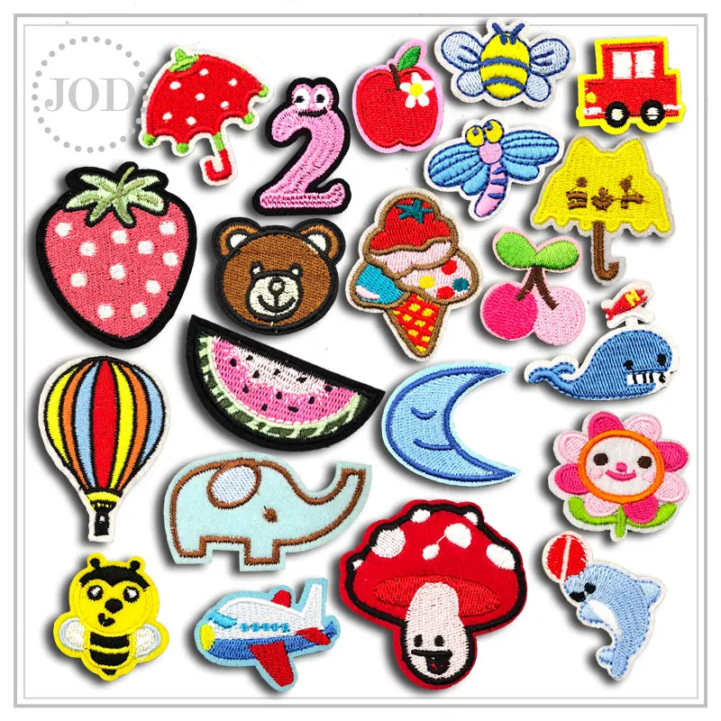 Маленькая кошка Медведь Дети DIY мультфильм железо на заплатках для одежды сумка