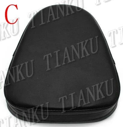 Новинка Черная Кожаная подушка для спинки Kawasaki Vulcan Classic VN 400 VN500 VN800 900 1200 1500 1600 2000
