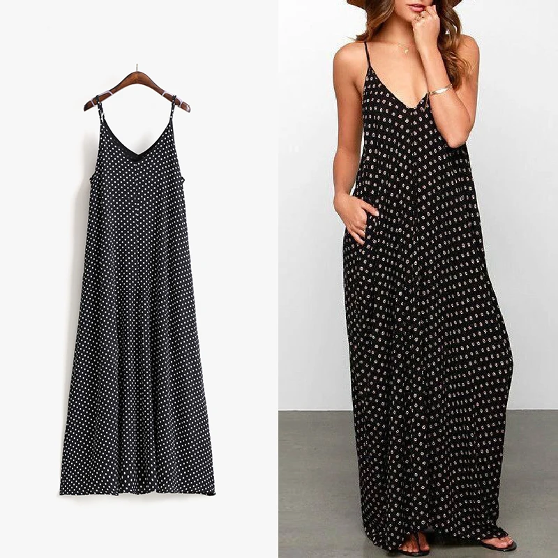 Женское длинное платье с оборками большого размера лето 2019 | Женская одежда