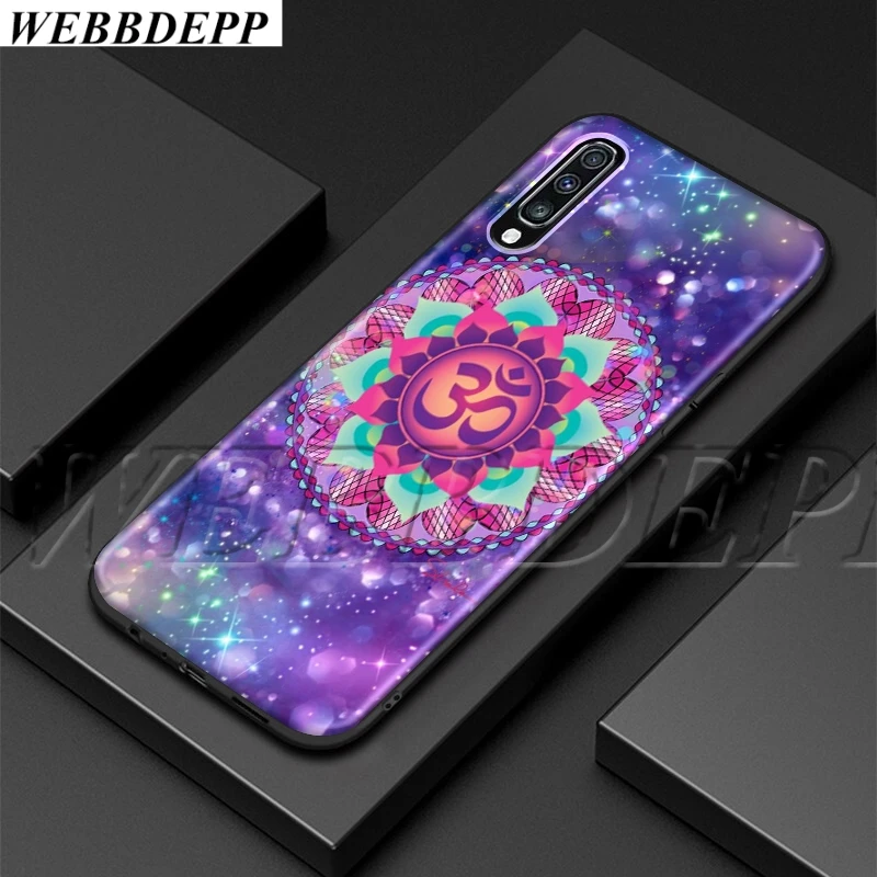 WEBBEDEPP Aum Om Yoga Мягкий ТПУ чехол для Samsung Note 10 Plus A10S A20S A30S A40S A50S A60 A70 M10 M20 M30 | Мобильные