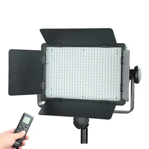 2 шт Godox светодиодный 500 W 5600 K белая лампа непрерывная съемка световая панель +