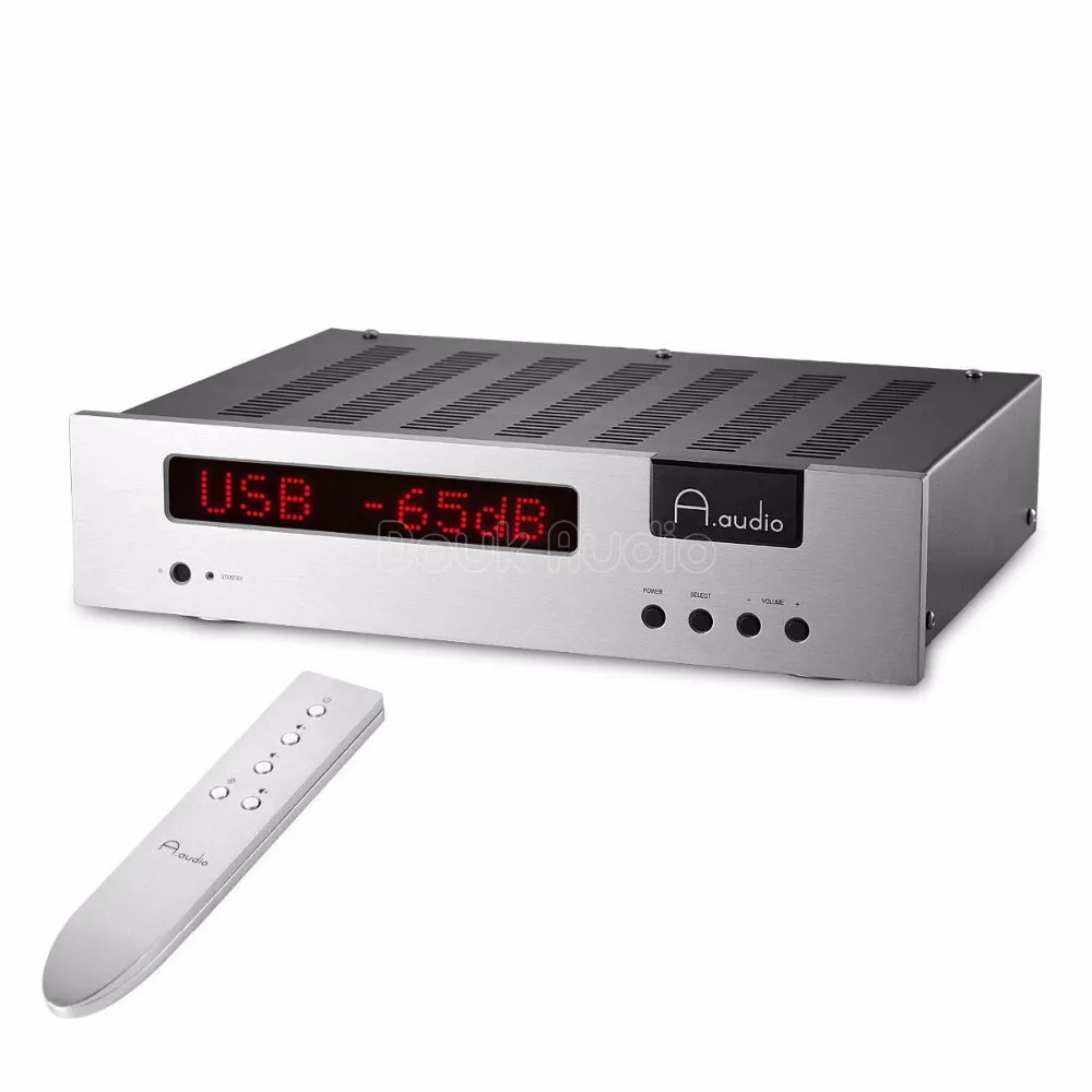 Douk аудио HIFI мощность интегрированный GE5670 ламповый усилитель/ламповый предусилитель с PCM2706+ PGA232 USB декодирование
