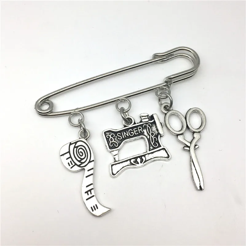 Новинка 2019 брошь значок для стеганых платьев серебряного цвета|Броши| |