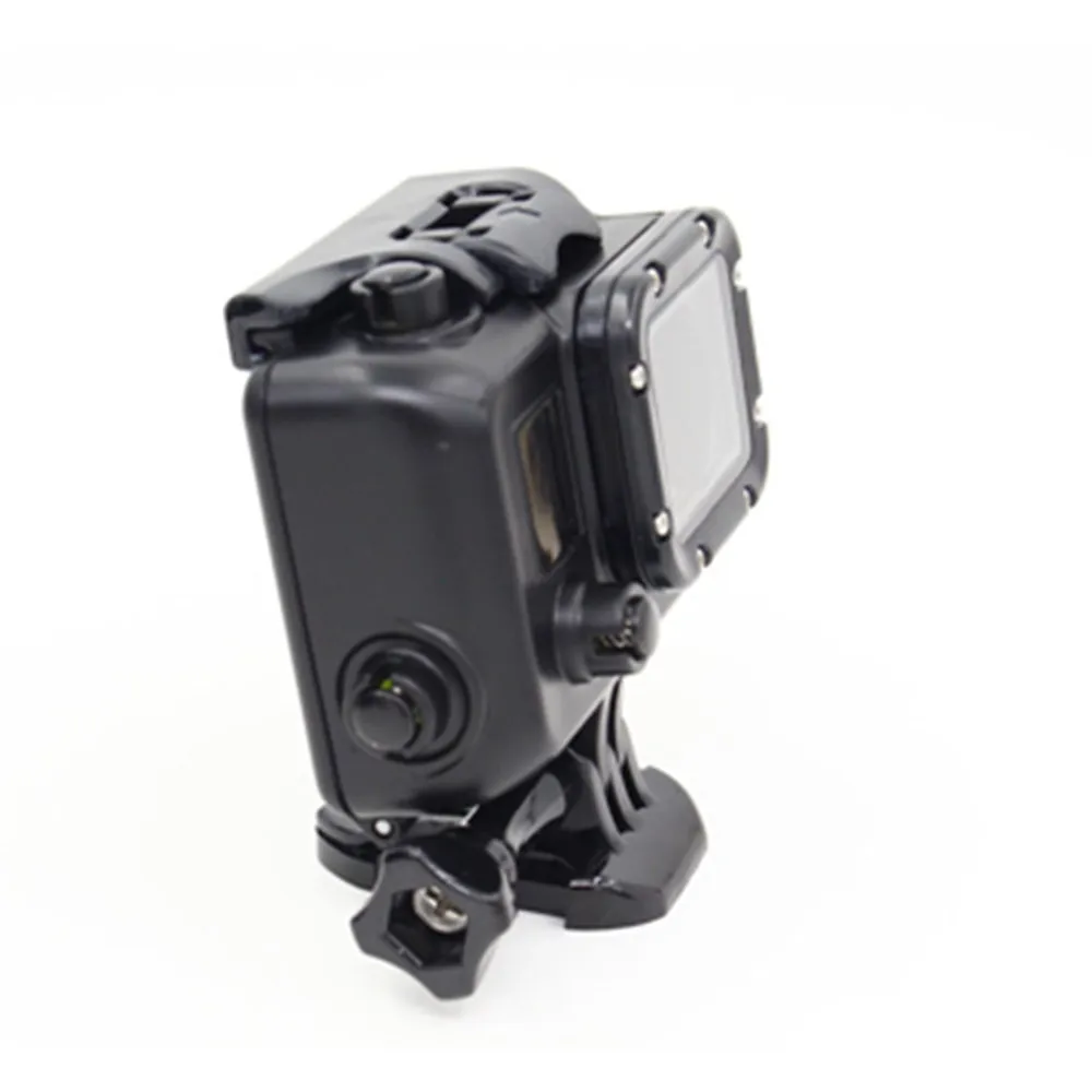 Черный водонепроницаемый чехол для Gopro Hero 4 3 + подводный Корпус дайвинга на 40 м