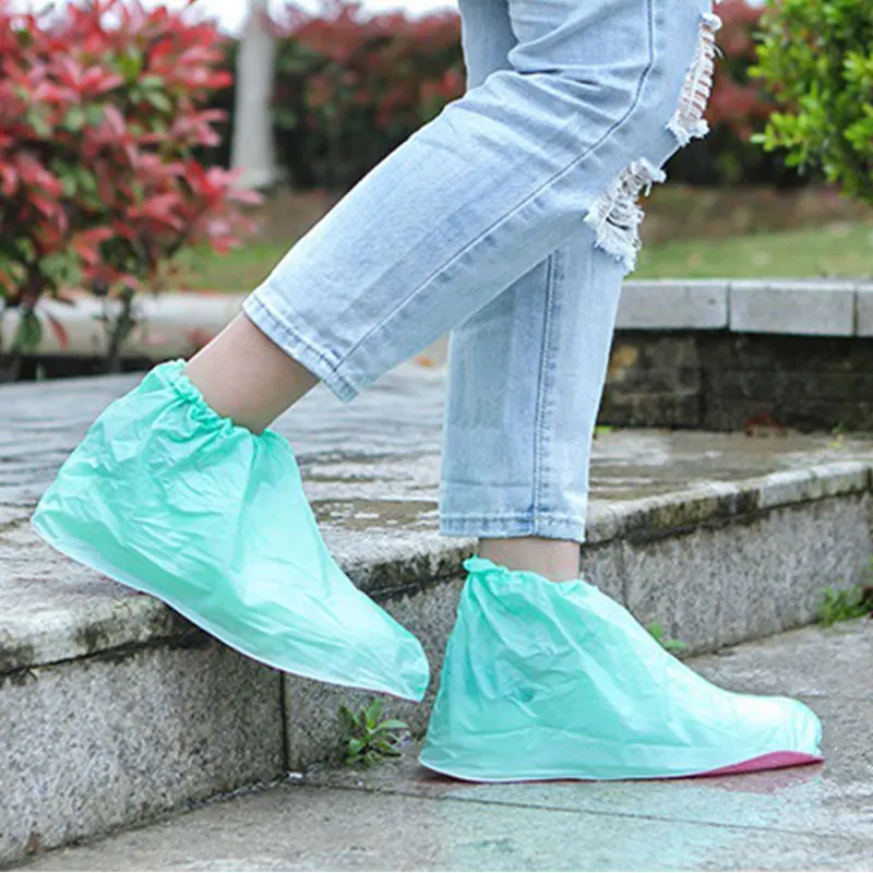 Чехлы для дождливой обуви 1 пара обувь дождливого дня унисекс крышка сапог мужчин