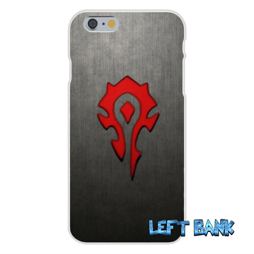 WOW World Of Warcraft Орда Логотип кремния мягкий чехол для телефона Samsung Galaxy S3 S4 S5 Mini S6 S7 Edge
