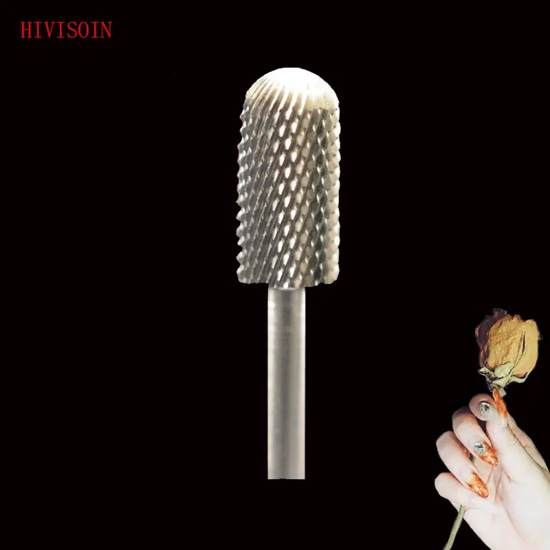 HIVISOIN-4pcs-карбид ногтей сверло-небольшой закругленный верхний бит-(60040150) Щепка |