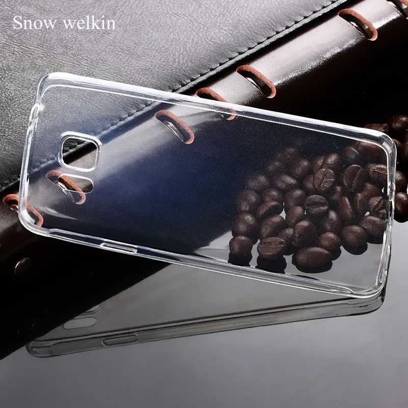 Снежный прозрачный силиконовый мягкий Ультратонкий чехол Welkin из ТПУ для Samsung Galaxy