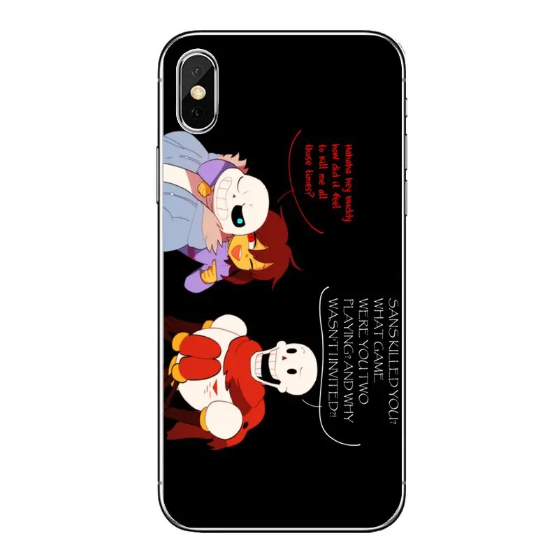 Игра Undertale каламбуры фотографии геометрические фигуры для samsung Galaxy A5 A6 A7 A8 A9 J4 J5 J7 J8
