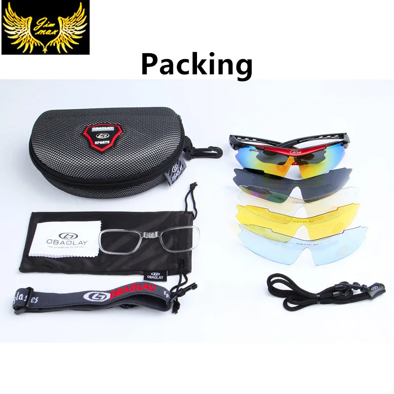 Качественные Поляризованные спортивные солнцезащитные очки мужские для