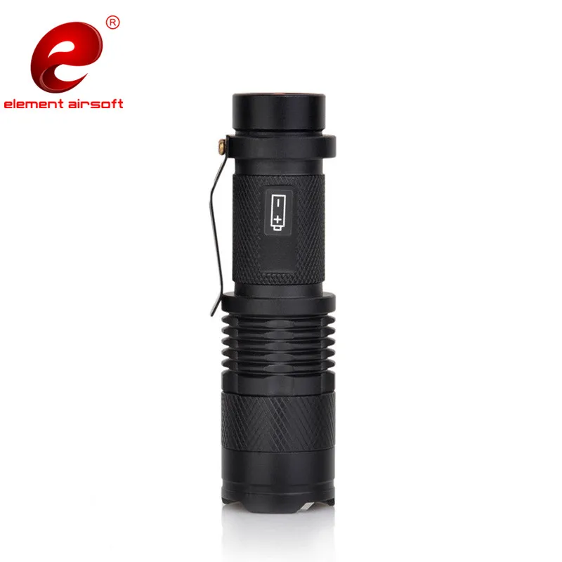Element Airsoft светодиодный фонарик мини телескопический зум винтовки светодиодные