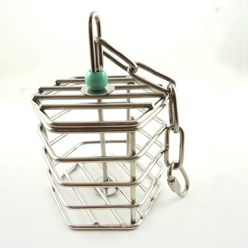 

Squirrel Parrot Eating Toy Pet Bird Toy High Quality Stainless Steel Food Cage Pet Products Bird Supplies