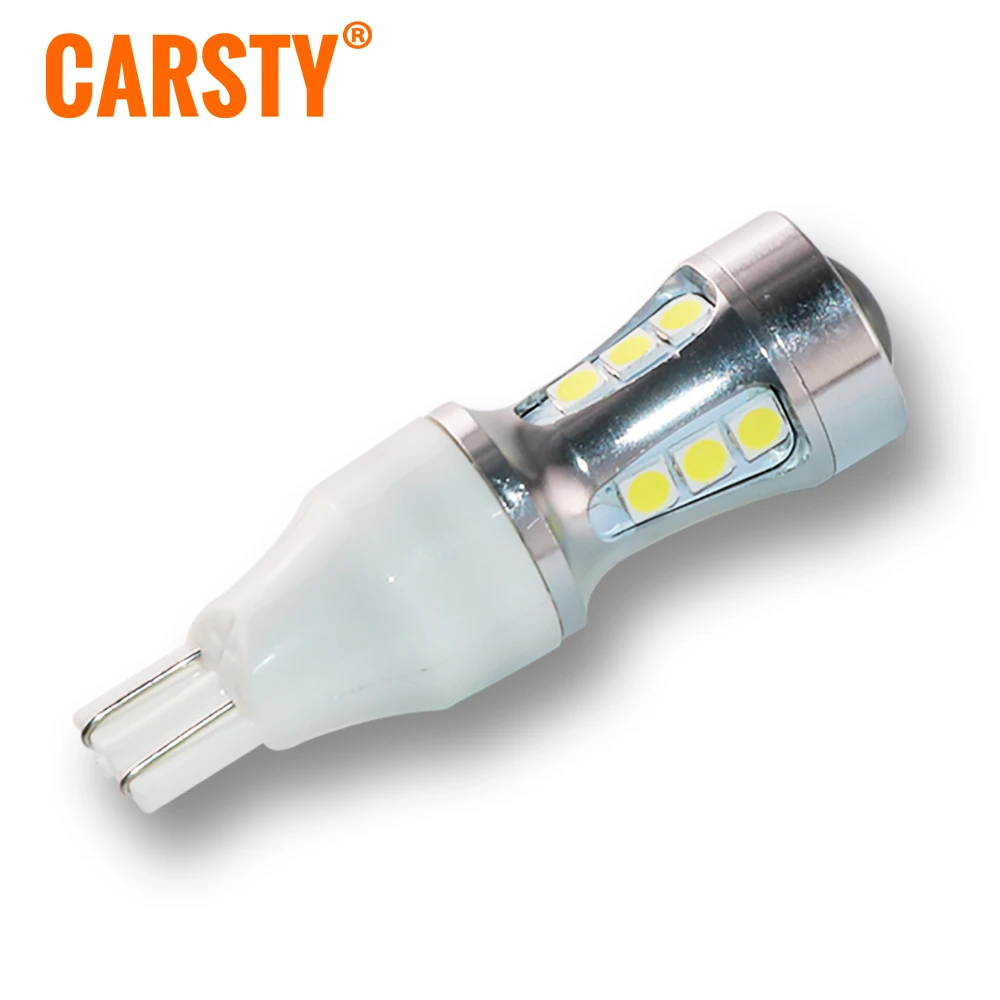 Carsty T10 T15 W16W Led Canbus 3030 15 SMD бесполярности OBC Error Free для Универсальный Автомобильный