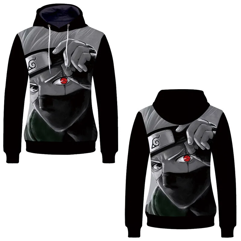 Cosroad Naruto Uchiha Itachi Kakashi Толстовка Косплей костюмы для мужчин и женщин Хэллоуин