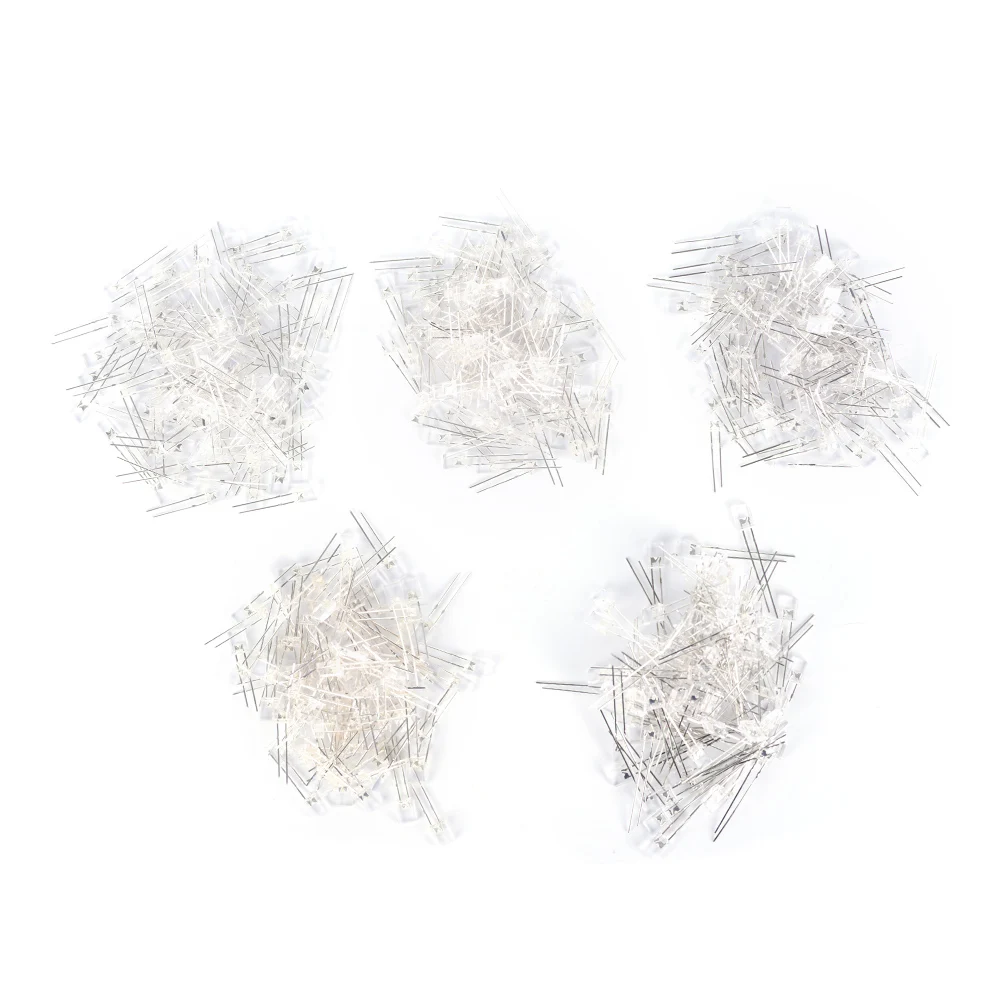 100 шт. прямоугольные светодиоды 255 диод RGB LED диффузный катод/анод квадрат 2*5*5 мм