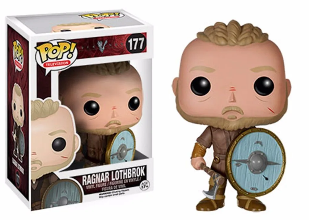 Экшн-фигурки Funko pop Vikings LAGERTHA 178 # RAGNAR LOTHBROK 177 коллекционные модели игрушки для детей