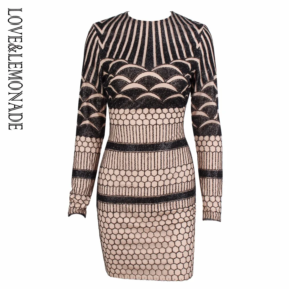 Любовь и лимонада Геометрическая бусина Материал вечерние платье