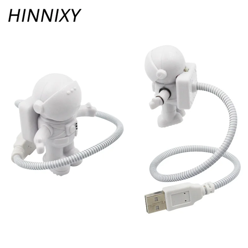 Hinnixy мультяшный светодиодный астронавт ночник USB DC 5V настольная лампа