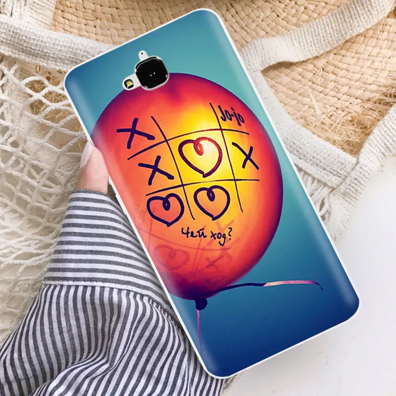 for Huawei Y6 Pro Soft TPU Cover 5.0 inch Honor 4C Clear Rainbow Case Enjoy 5 Slim Silicone Protector |
