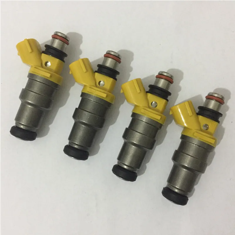 Новый Желтый топливный инжектор 1001-87650 700cc для Toyota MR2 Celica Supra 3SGTE EJ20 RB26DETT 4AGE 7MGE 7mgte |